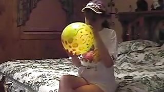 Balloon Inflate and Squeeze Pop