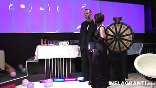 Kinky Germans fucking hard during a gameshow