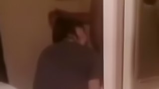 British mom rimjob blow job on sons friend in bathroom